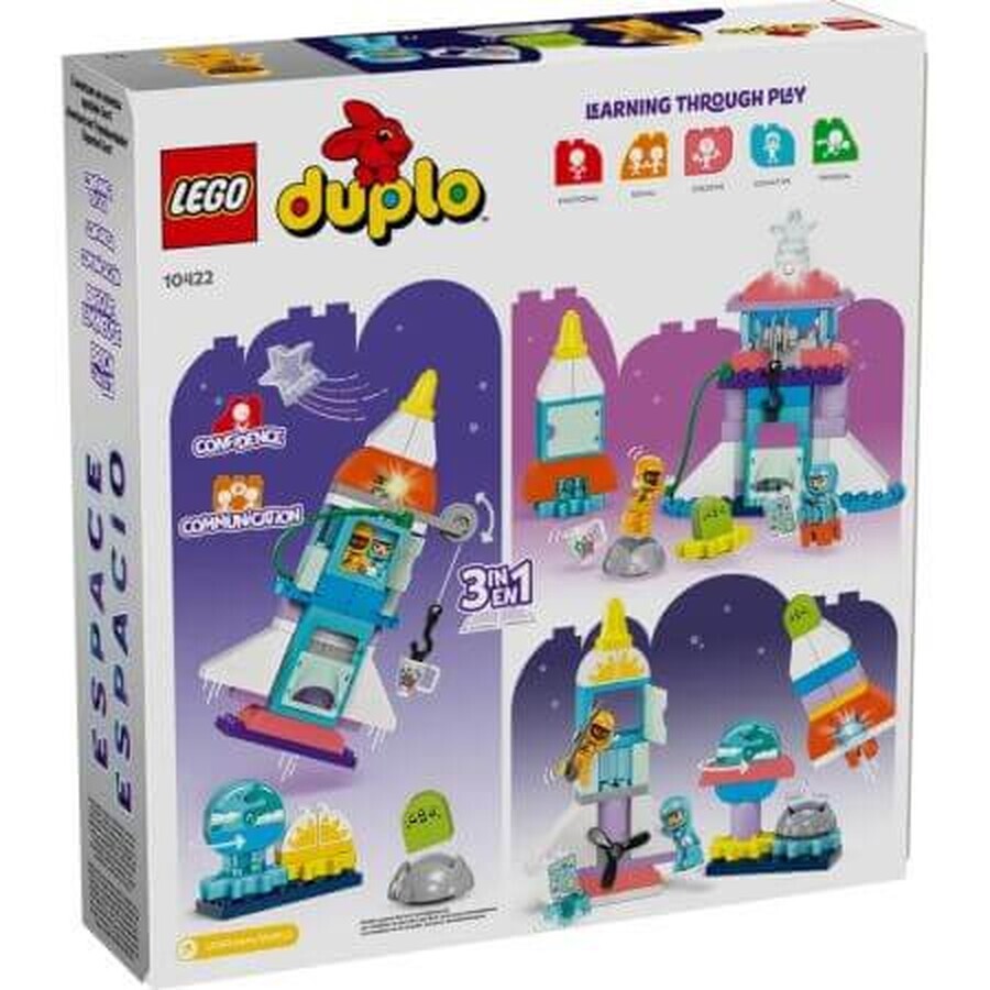 3 in 1 Space Shuttle Abenteuer, +3 Jahre, 10422, Lego Duplo