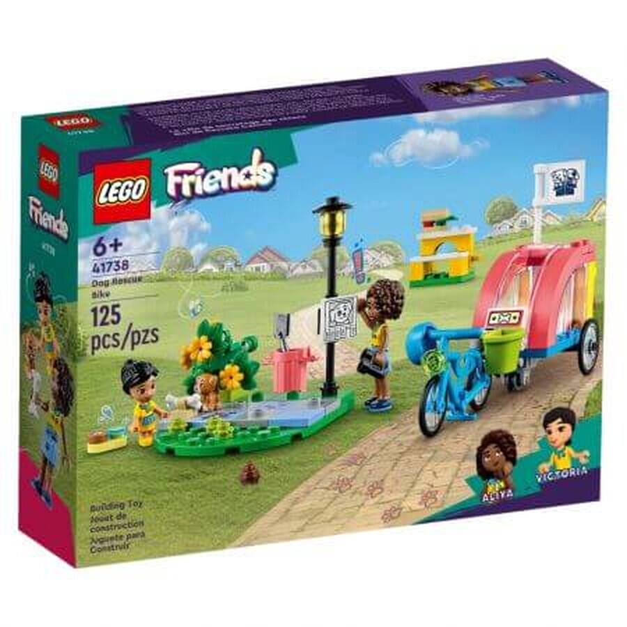 Lego Friends Hund Rettung Fahrrad, +6 Jahre, 41738, Lego