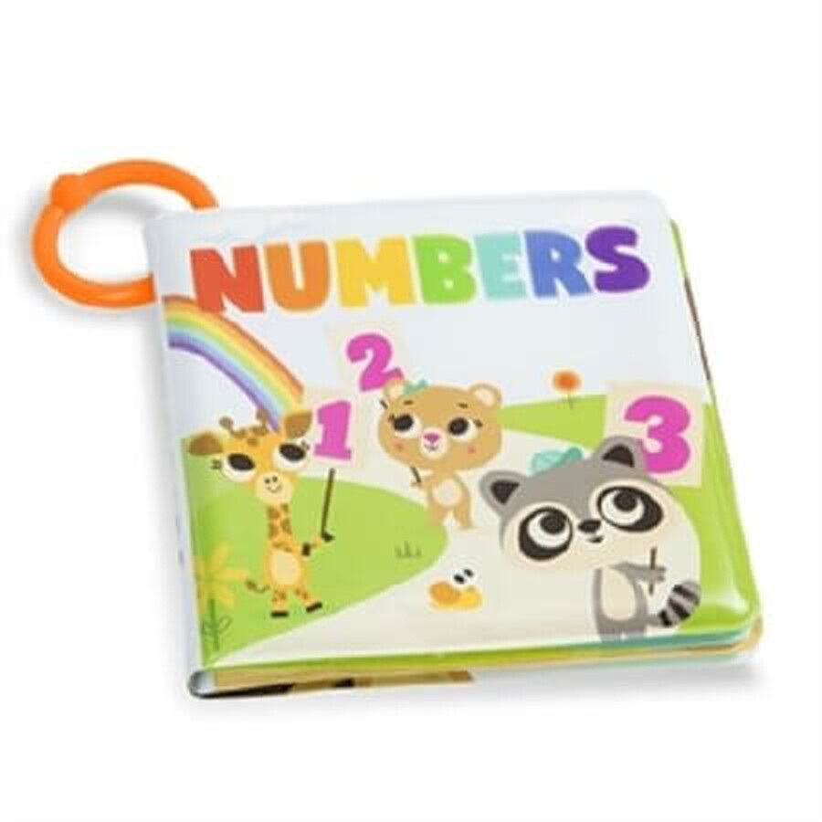 Carte educativa de baie Numerele, +6 luni, BToys