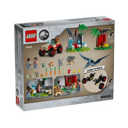 Baby-Dinosaurier-Rettungszentrum, ab 4 Jahren, 76963, Lego Jurassic World