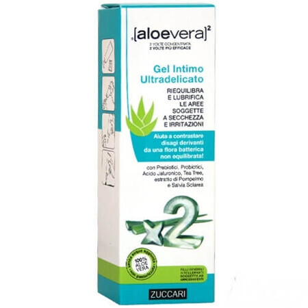 Gel intim ultradelicat cu Aloe Vera, 80 ml, Zuccari