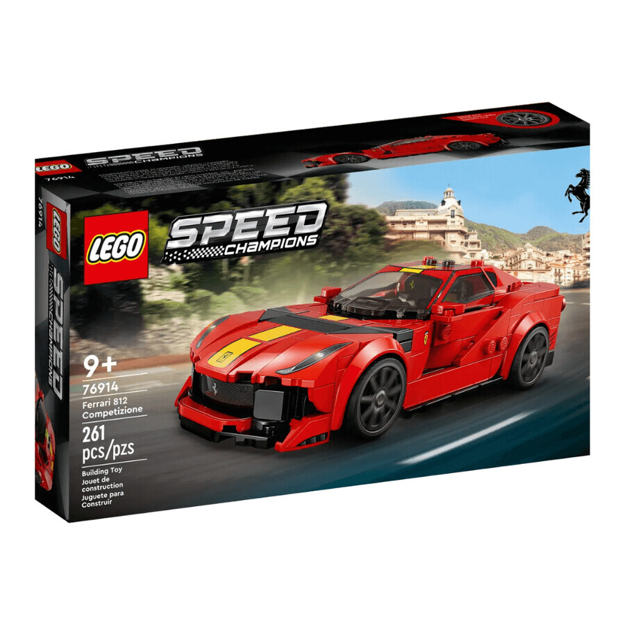 Ferrari 812 Competizione Lego Speed Champions, ab 9 Jahren, 76914, Lego