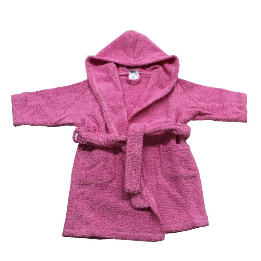 Bademantel mit Kapuze, 3 - 4 Jahre, Pink, Baltic Bebe