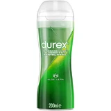 Stimulating Aloe Vera 2in1 Lubricating Massage Gel, 200 ml, Durex Play