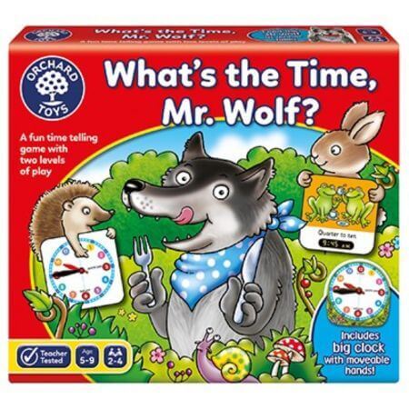 Spiel - Wie spät ist es, Herr Wolf, 5-9 Jahre, Obstgarten