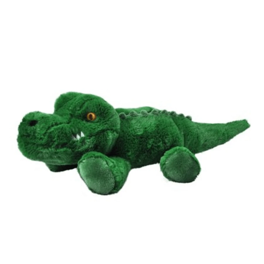 Ecokins pluche knuffel, 30 cm, Krokodil, Wilde Republiek