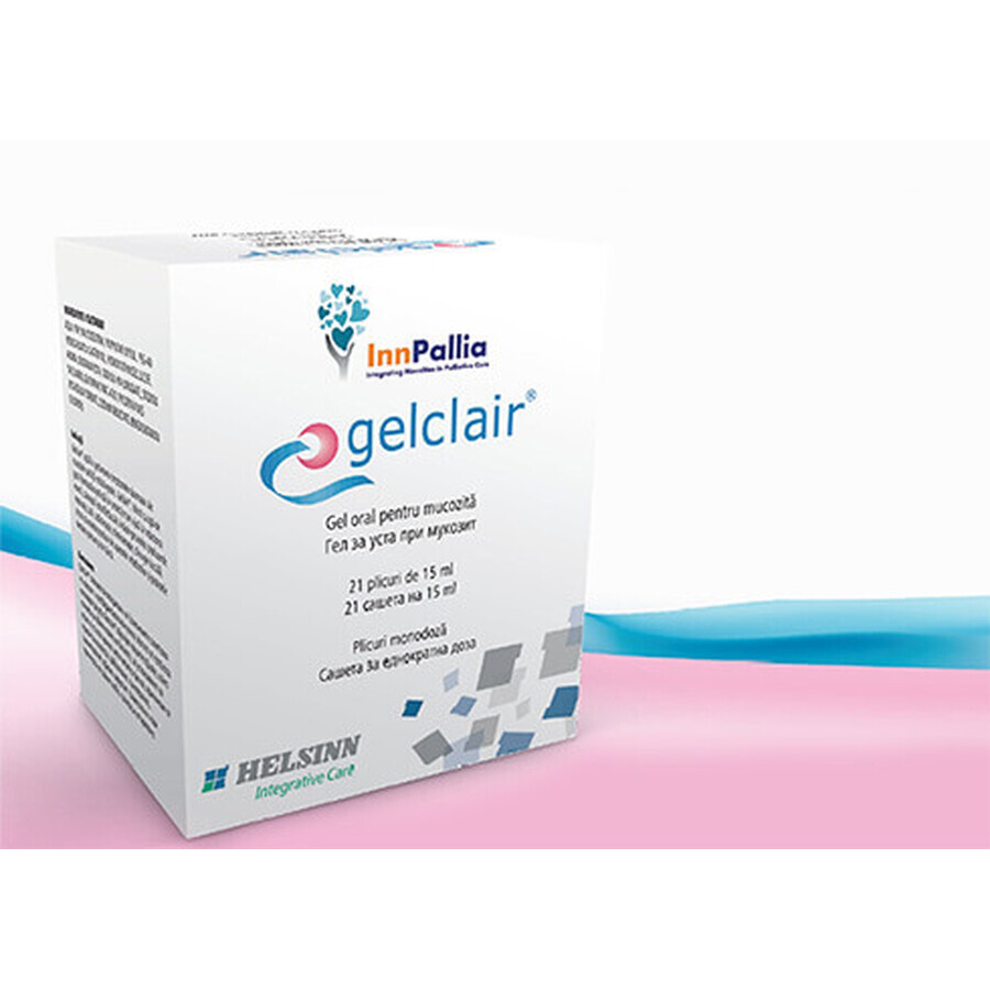 Gelclair Mucositis Oral Gel, 21 Beutel, Helsinn Healthcare