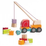 Holzspielzeug Magnetkran, Cubika