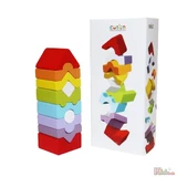 Holzspielzeug Baukasten Turm, Cubika