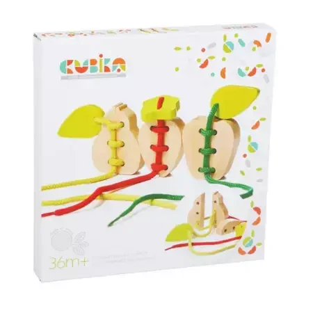 Wooden toy, 14811, Fruit Spinning Game, Cubika