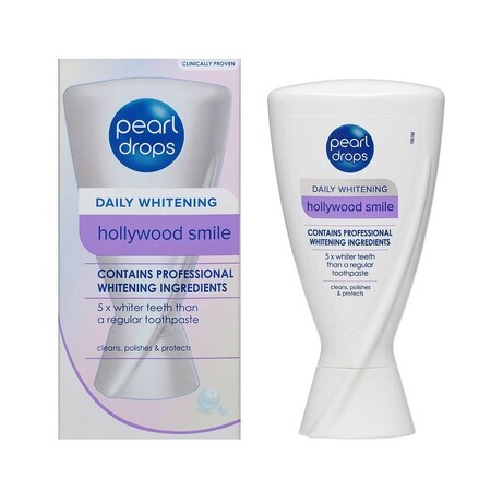 Gel pentru albirea dinților Hollywood Smile Pearl Drops, 50 ml, Church & Dwight