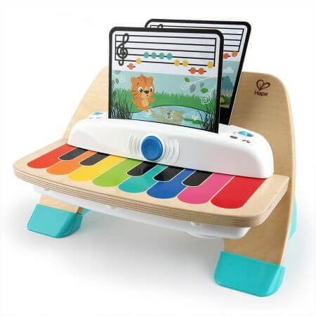 Wooden musical toy Hape Magic Touch Piano, 11649, Baby Einstein