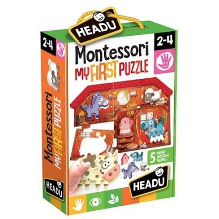 Montessori mein erster Puzzlebauernhof, Headu