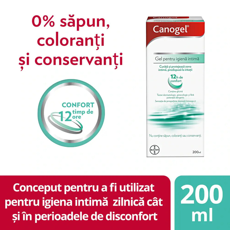 Canogel, 200 ml, Intimpflege-Gel, Bayer