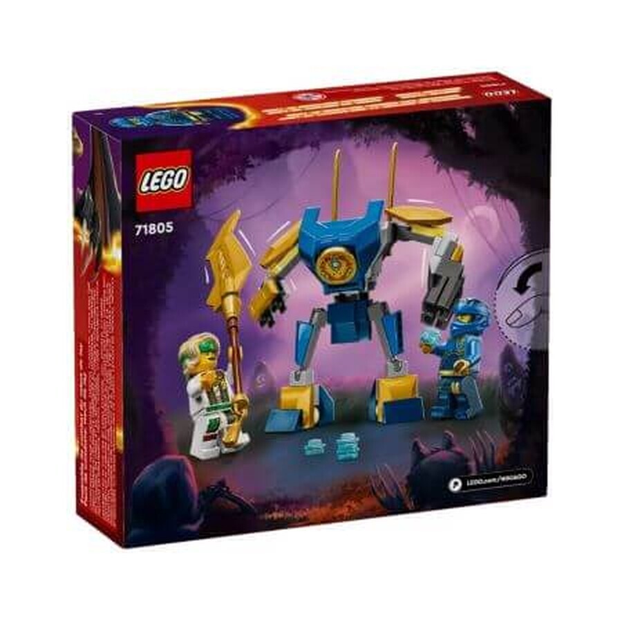 Pachet de lupta robotul lui Jay, 6 ani+, 71805, Lego Ninjago