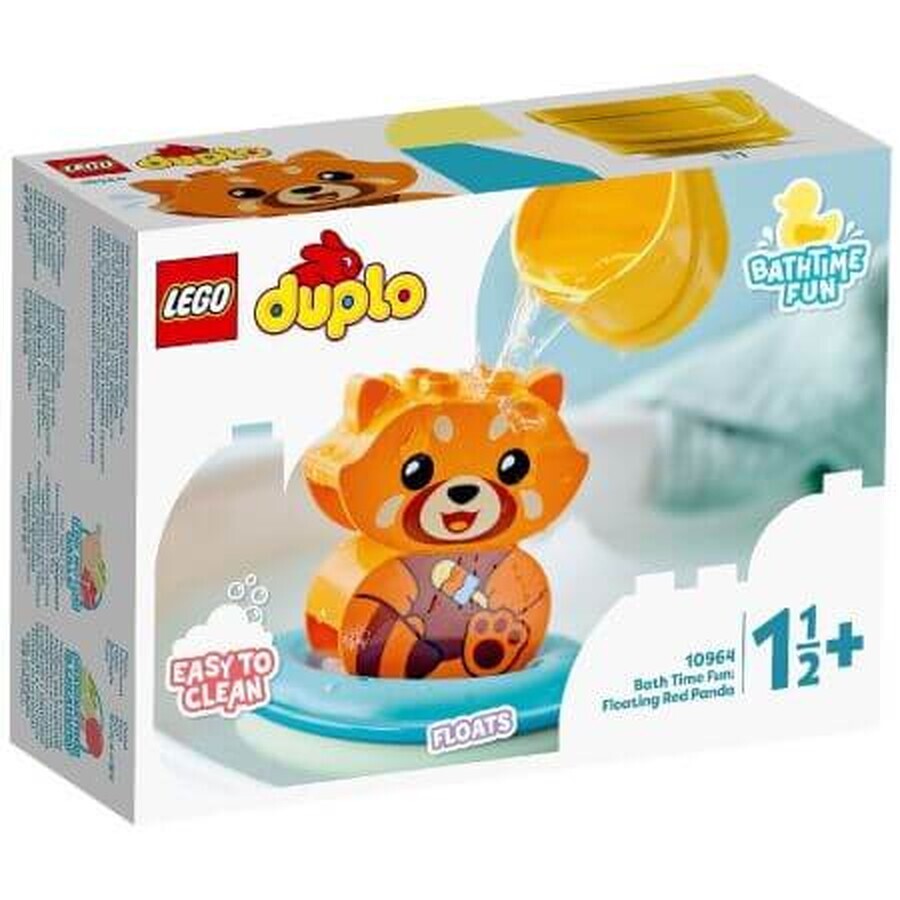 Roter schwimmender Panda Lego Duplo, +18 Monate, 10964, Lego