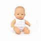 Baby Asian Girl Puppe, 21 cm, Miniland