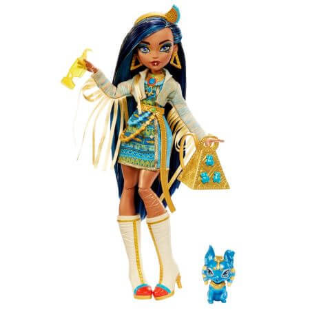 Papusa Cleo Denile, + 4 ani, Monster High