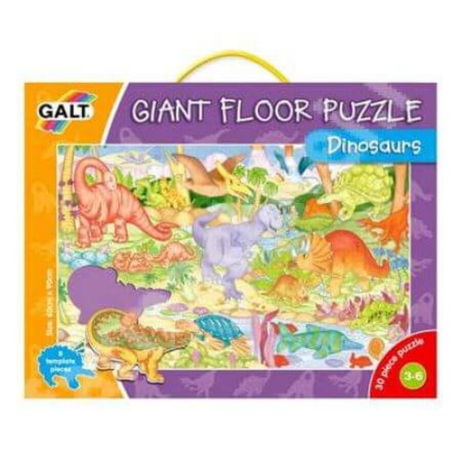 Dinosaurier-Bodenpuzzle, Galt