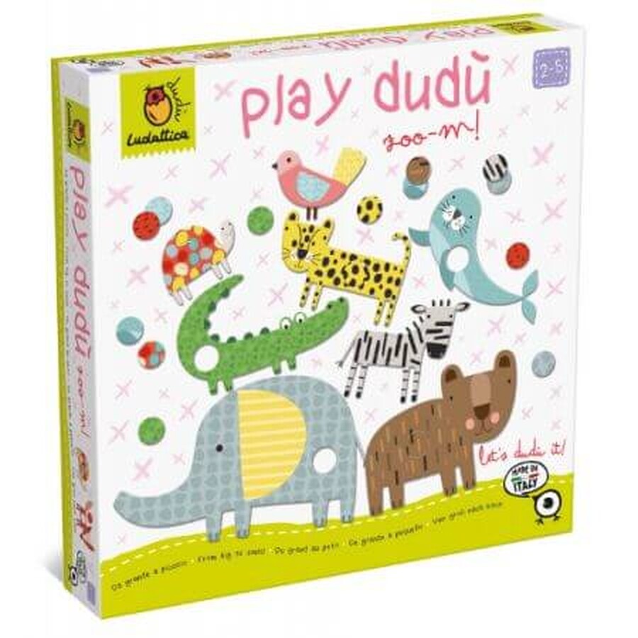 Puzzle Dudu Zoo-m, +2 ani, Ludattica