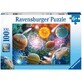 Sonnensystem-Planeten-Puzzle, ab 6 Jahren, 100 Teile, Ravensburger