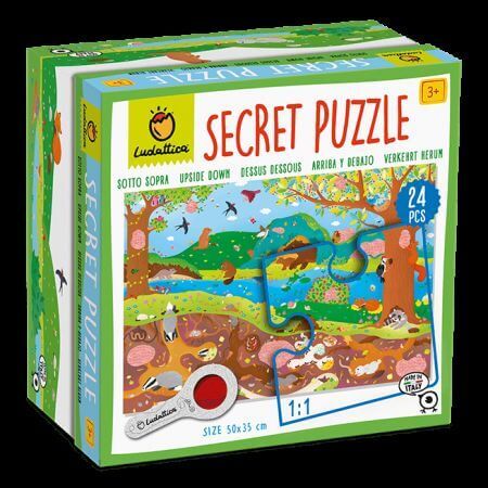 Geheime Umgebung Puzzle, Spielplatz