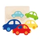 Colorido puzzle en capas Little Cars, + 2 años, Goki