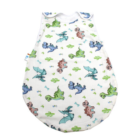 Sac de dormit din bumbac, Dragon, 3-6 luni, Baltic Bebe