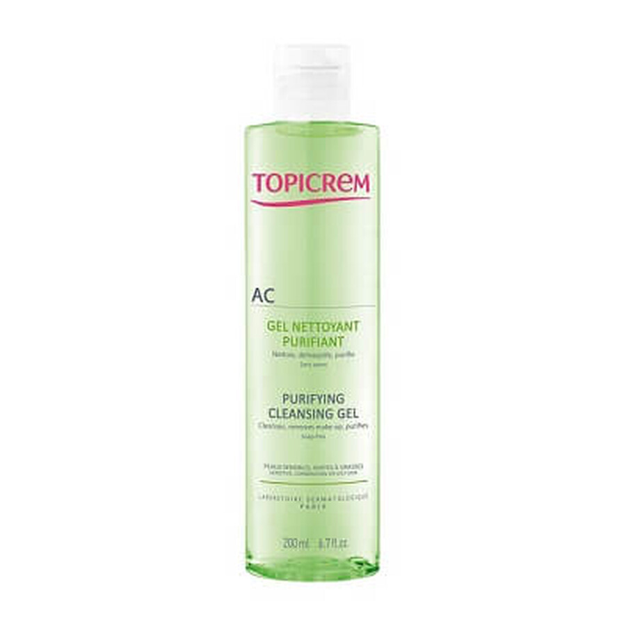 Topicrem AC Reinigendes Reinigungsgel, 200 ml, NIGY