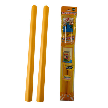 Schaumstoffstreifen für Möbelschutz, 40 cm, 2 Stück, Gelb, Car Boy