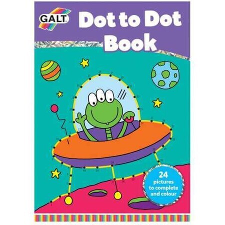 Carticica de colorat Dot to dot, +3 ani, Galt