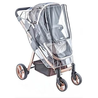 Rain cover for pram with window and reflective tape, BabyJem