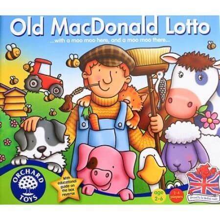 Old MacDonald Lotto Lernspiel, Orchard Toys