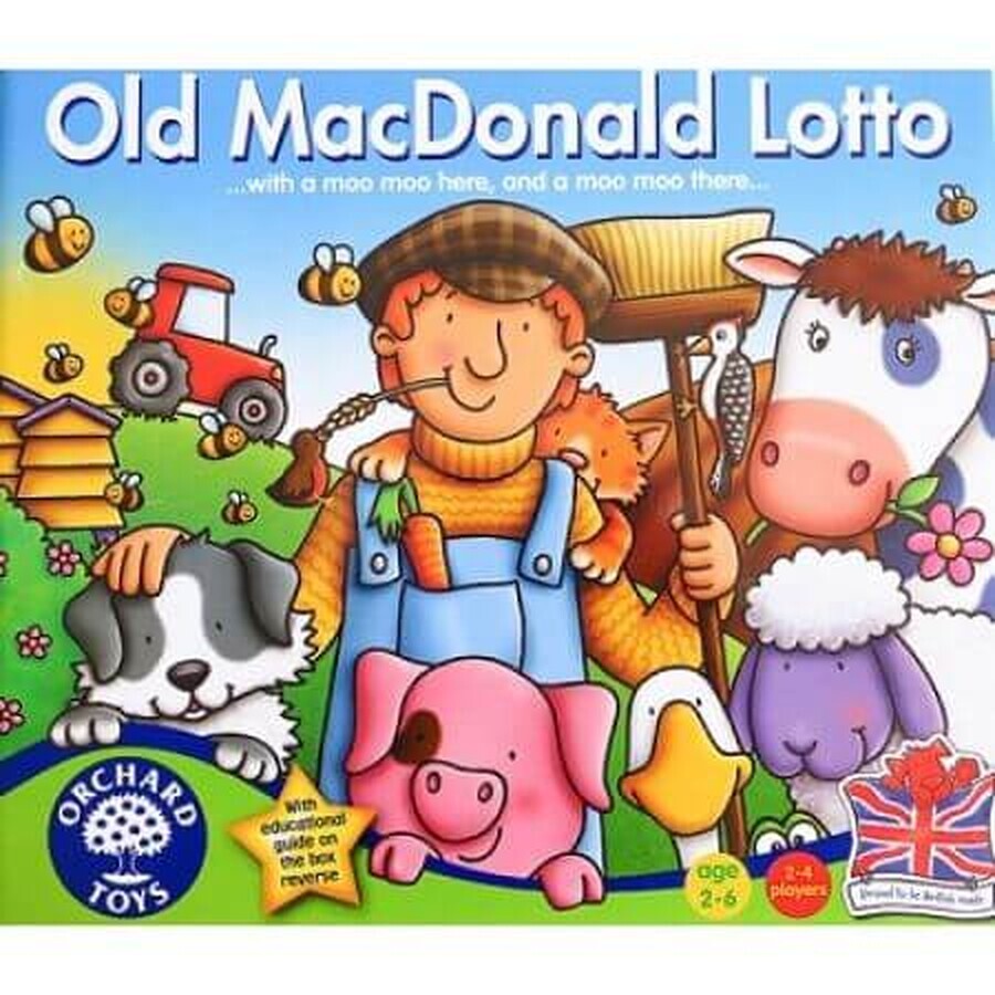 Old MacDonald Lotto Lernspiel, Orchard Toys