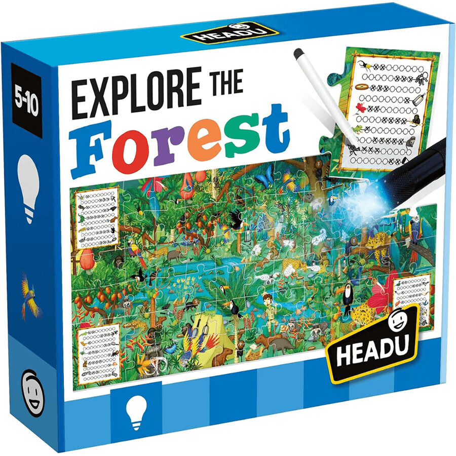 Erforsche den Wald Spiel, 5-10 Jahre, Headu