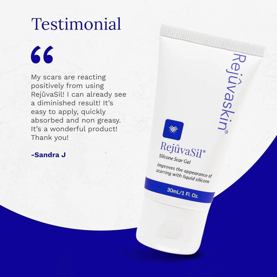 RejuvaSil-siliconen-gel, 30 ml, Scar Heal