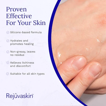 RejuvaSil-siliconen-gel, 30 ml, Scar Heal