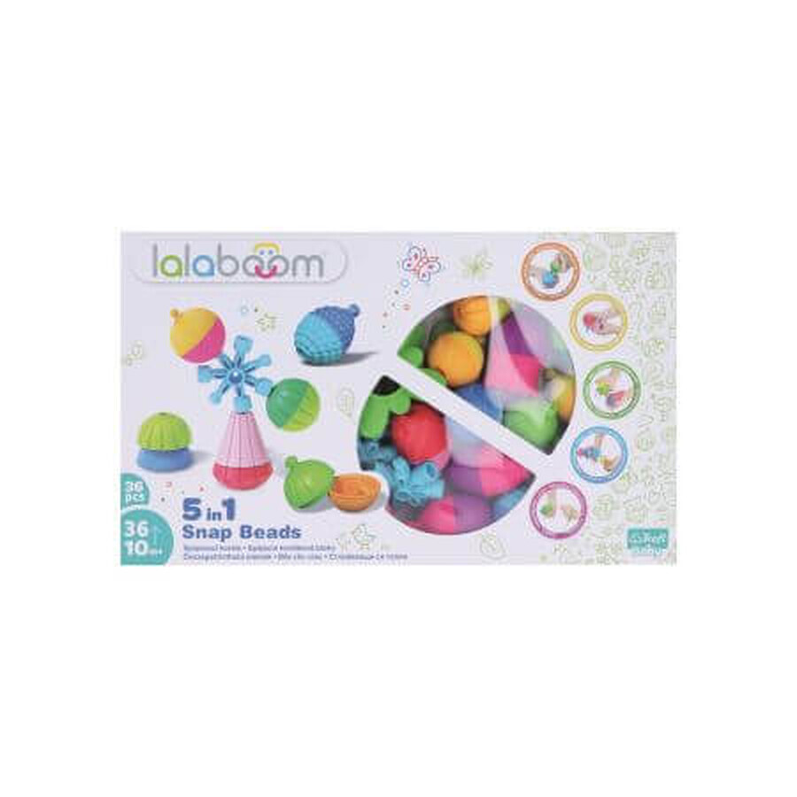 LalaBoom Entwicklungsspiel, 36 Teile, + 10 Monate, Trefl
