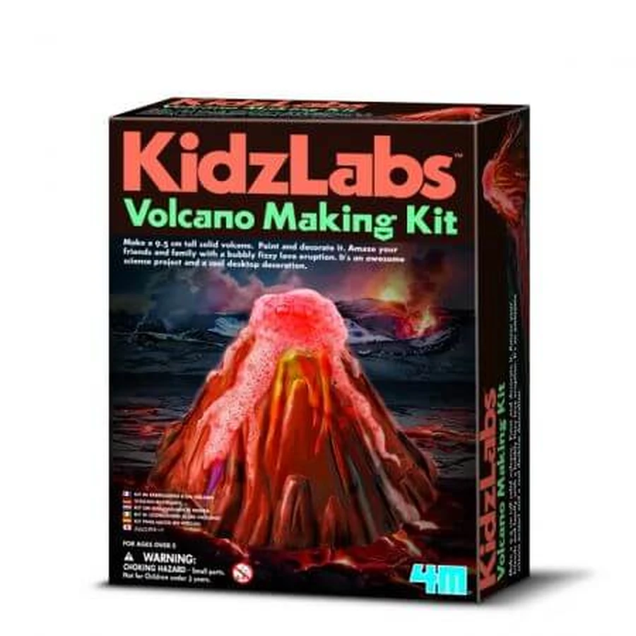 Kreativ-Kit Vulkanier basteln, ab 8 Jahren, 4M
