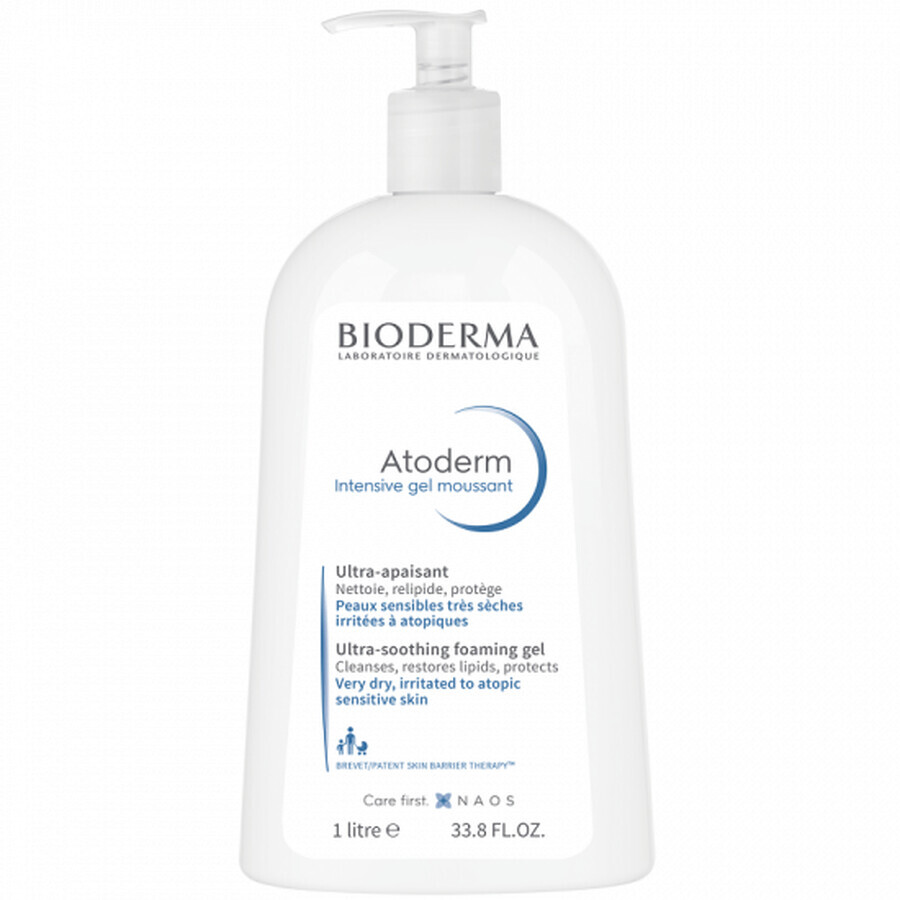 Gel spumant Atoderm Intensive, 1 L, Bioderma