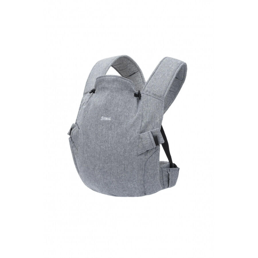 Mochila Porta Bebé Natural Stone Melange, 3,5 - 20 kg, Fillikid