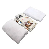 Conjunto de 3 piezas Cearceaf, Protección impermeable y Pañal suave, Baltic Bebe