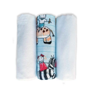 3er-Set Windeln, 75 x 90 cm, Tuxi Brands