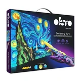 Sensory Art Starry Night Kreativset, 30 x 40 cm, Okto