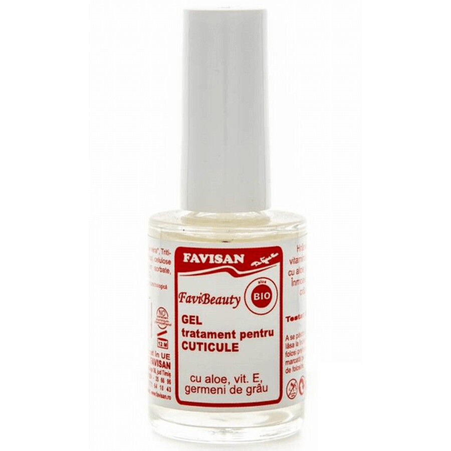 Cuticle treatment gel, 14 ml, Favisan