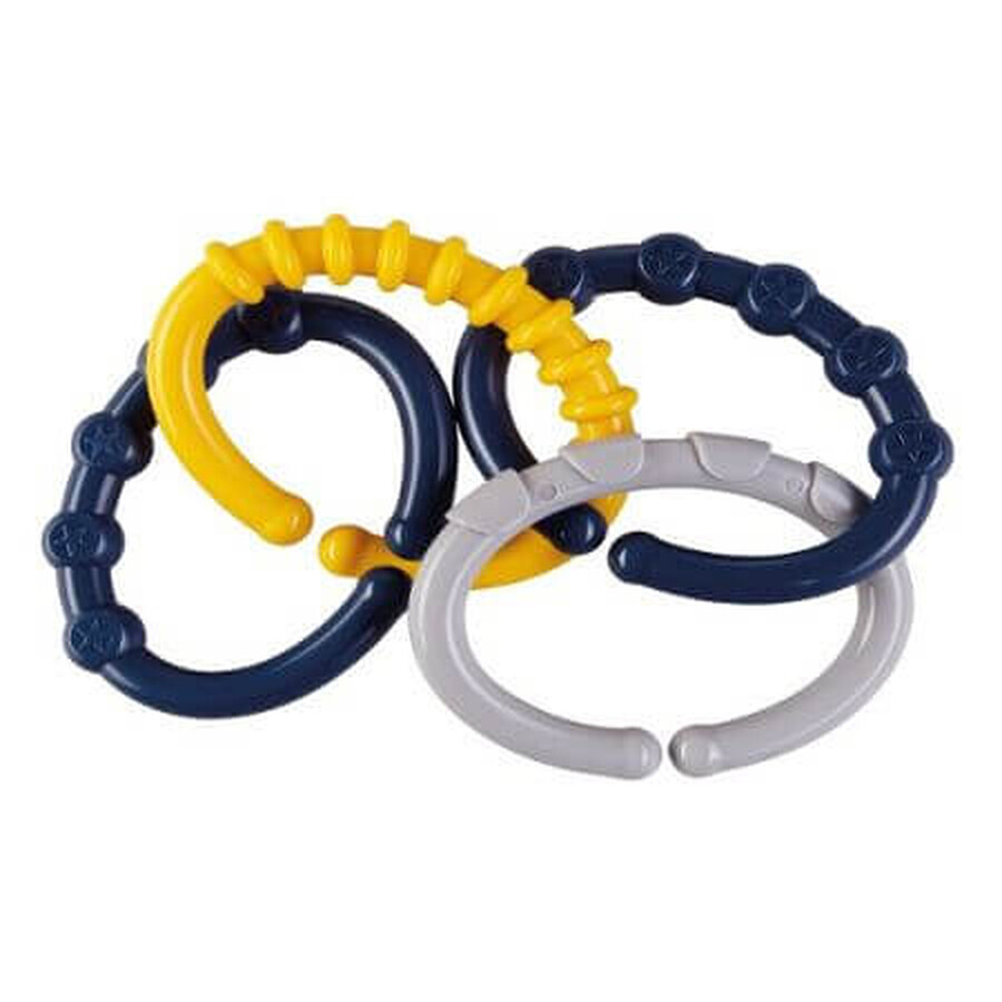 Multifunktionsring-Set, 8-teilig, 0+, Baby nova