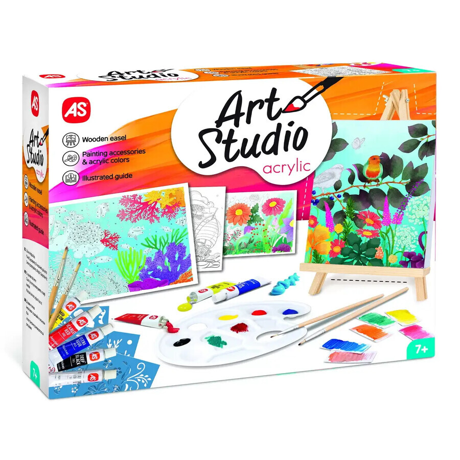 Atelierul de pictura Art Studio Acrylic, +7 ani, Art Greco