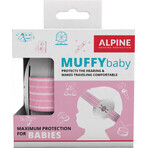 Ear muffs for babies, 0-36 months, Pink, Alpine