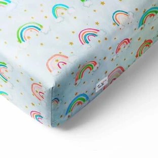 Laken met elastiek, 120x60x15, Regenboog, Tuxi Merken