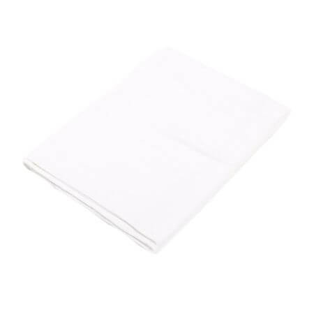 Sleep Party Fitted Sheet with elastic, White, 120X60 cm, Baltic Bebe